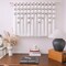 Large Macrame Wall Hanging: Extra Large Macrame Wall Decor, Boho Sphericity Fibre Yarn Art, Handmade Bohemian Woven Tapestry for Living Room Bedroom Wedding, 39" W x 30" L, White